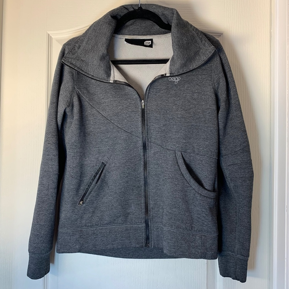 Orage Women's Zip-Up Jacket – Heather Grey ( S ) Outdoor Essential ActiveWear